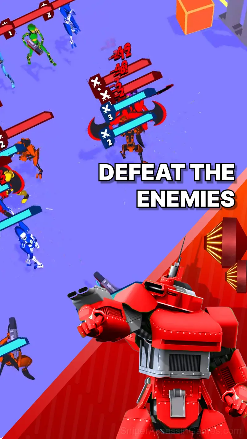 Merge Robots: Star war gameplay screenshot 2