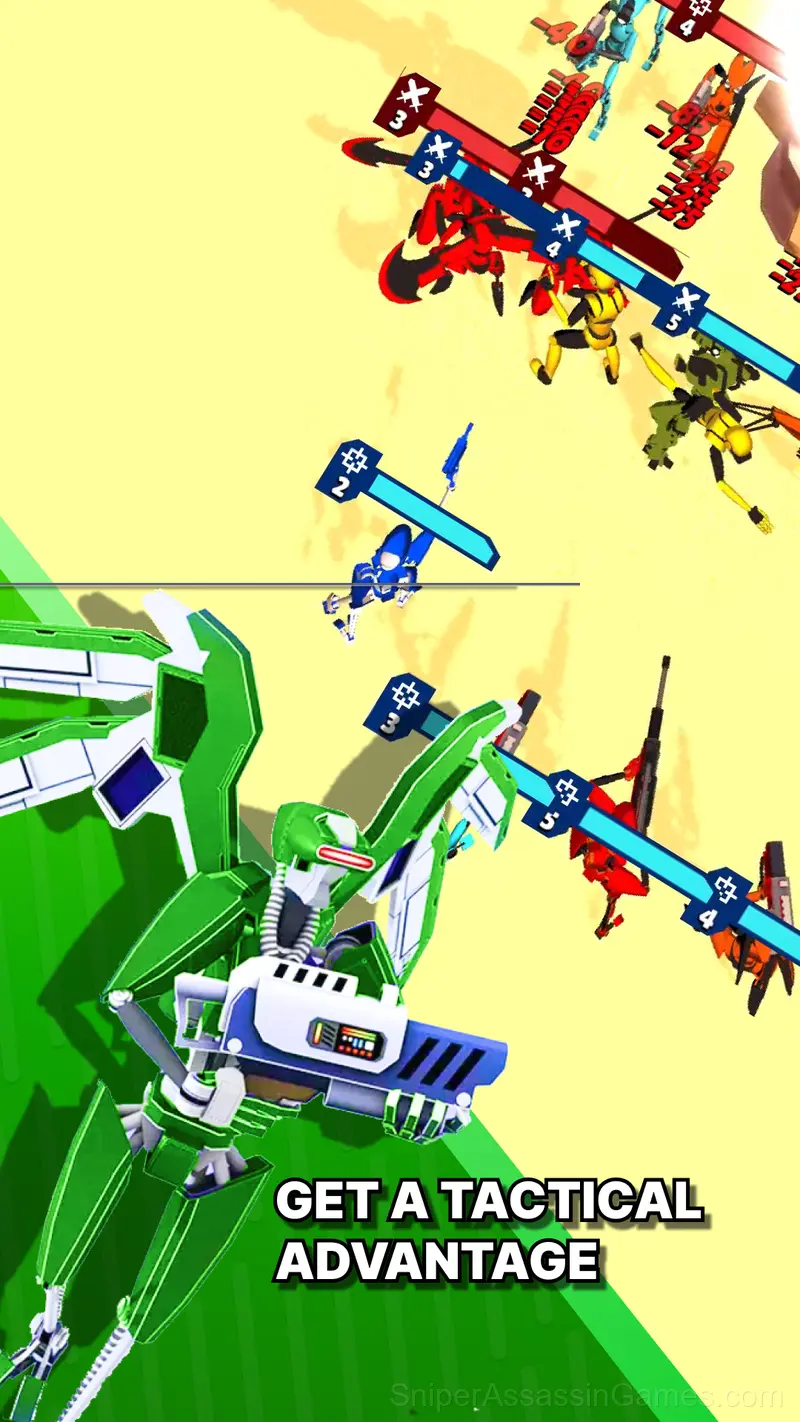 Merge Robots: Star war gameplay screenshot 3