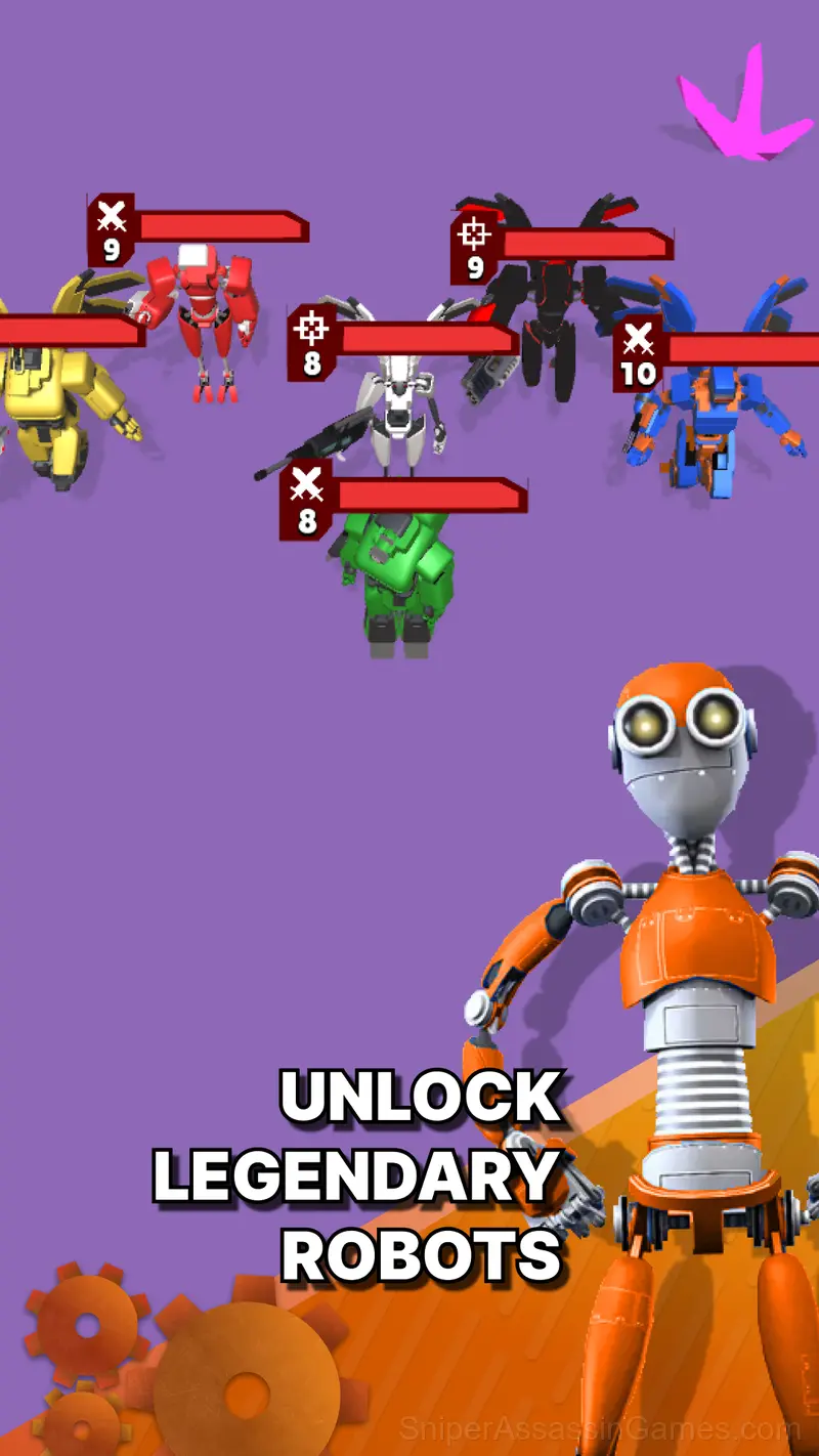 Merge Robots: Star war gameplay screenshot 4