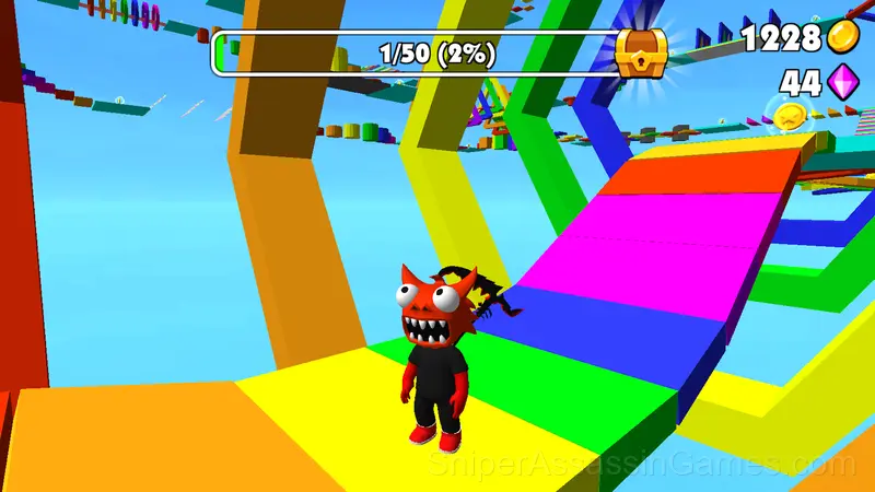 Obby Parkour: Tower of Hell gameplay screenshot 2
