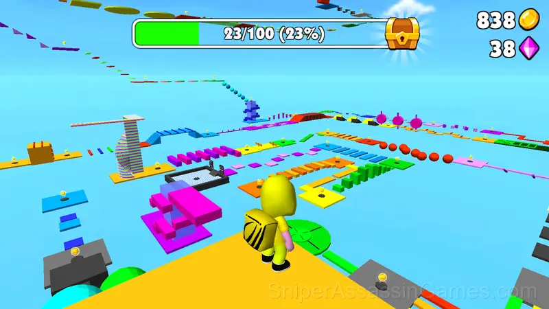 Obby Parkour: Tower of Hell gameplay screenshot 4