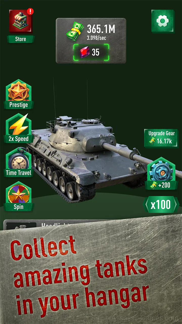 Build A Battle Tank gameplay screenshot 1