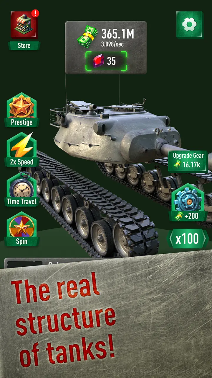 Build A Battle Tank gameplay screenshot 2
