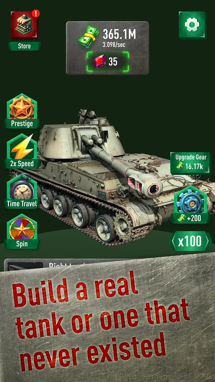 Build A Battle Tank gameplay screenshot 3