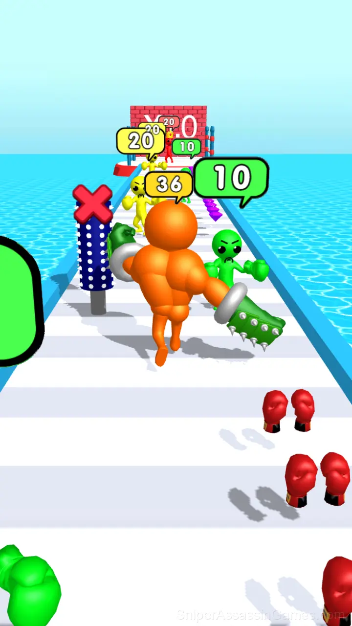 Level Up Runner gameplay screenshot 1