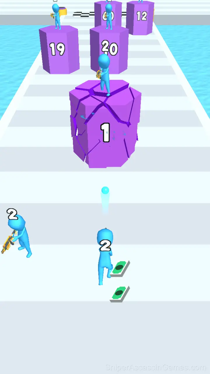 Merge Squad: 2048 gameplay screenshot 3