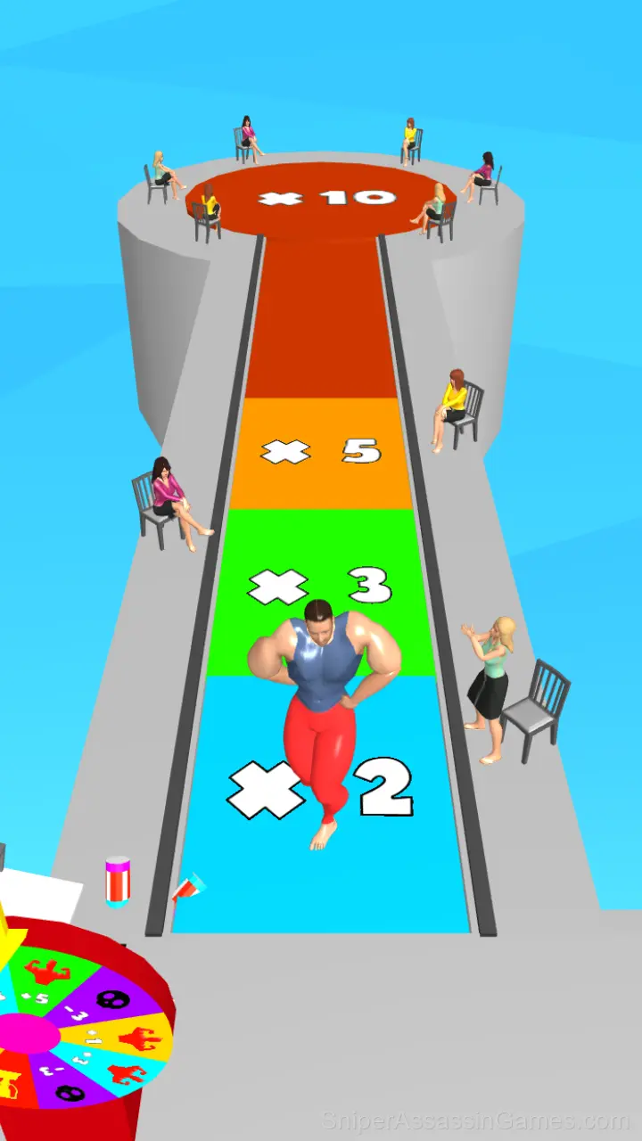 Muscle Race gameplay screenshot 2