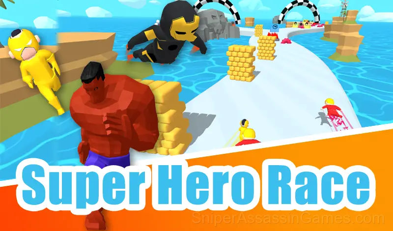 Play Super Hero Race