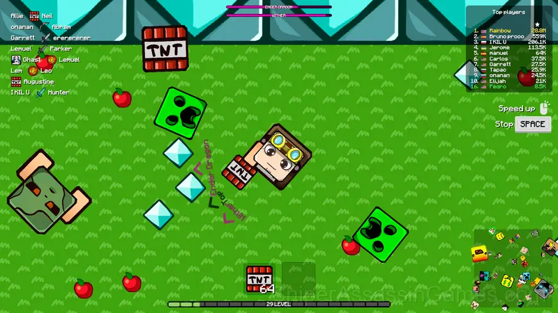 Crazy Steve.io gameplay screenshot 5
