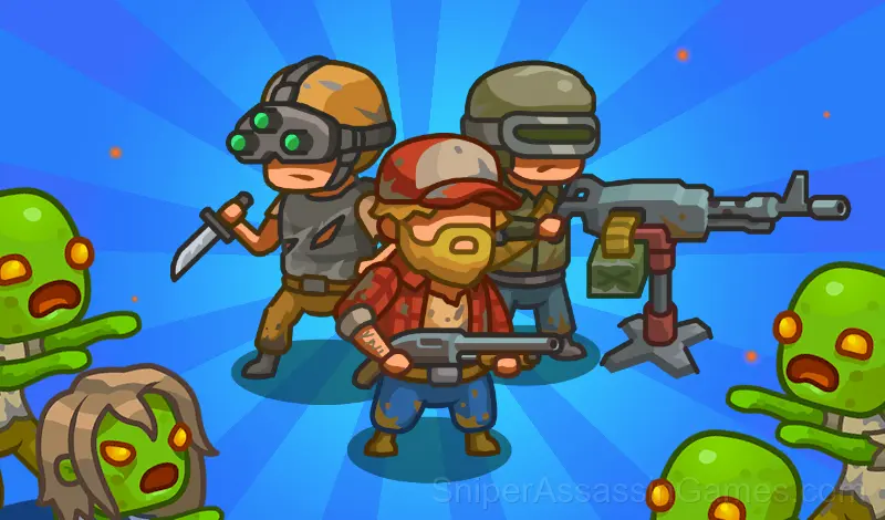 Play Tower Train: Zombie Defense 2D