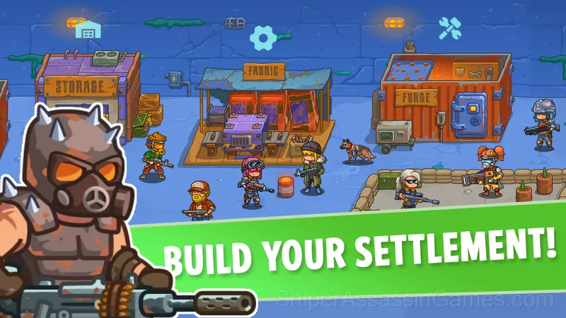 Tower Train: Zombie Defense 2D gameplay screenshot 3
