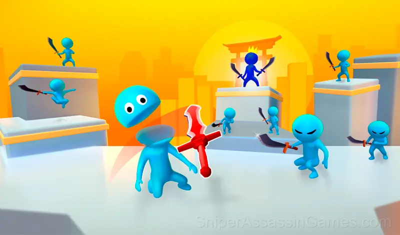 Play Sword Play: Chop enemies to pieces!