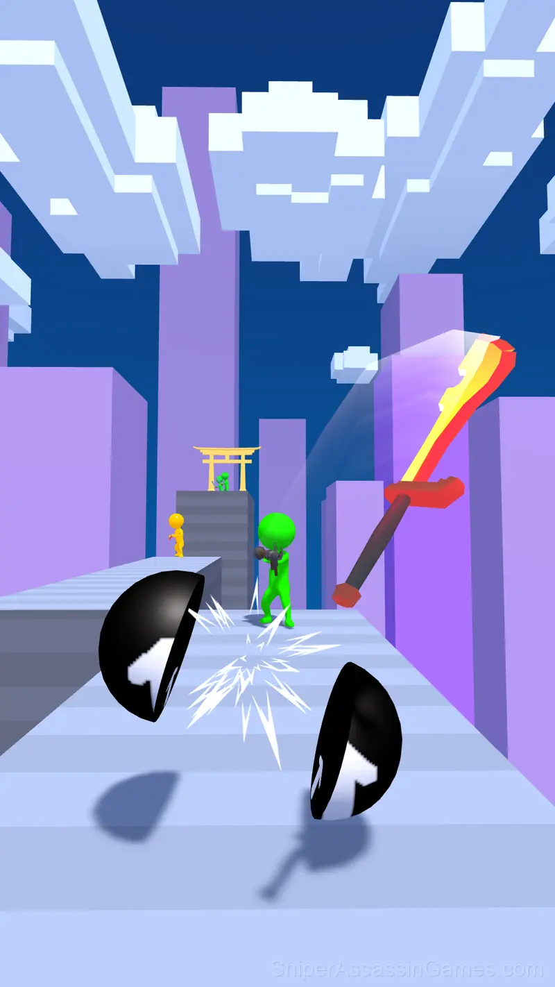 Sword Play: Chop enemies to pieces! gameplay screenshot 3