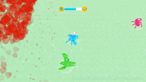 Battle of Stickman: Evolution of People.io 3D gameplay screenshot 6