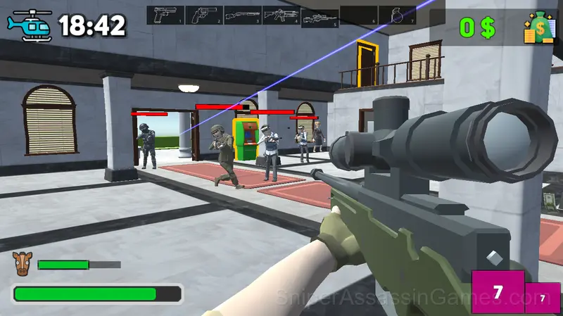 Bank robbery 3 gameplay screenshot 1