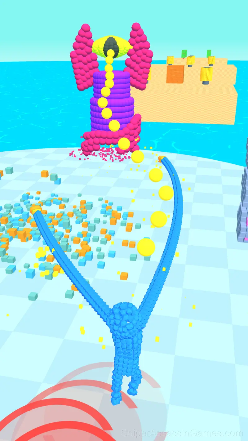 Pixel Boxing: Stickman Clash 3D gameplay screenshot 1