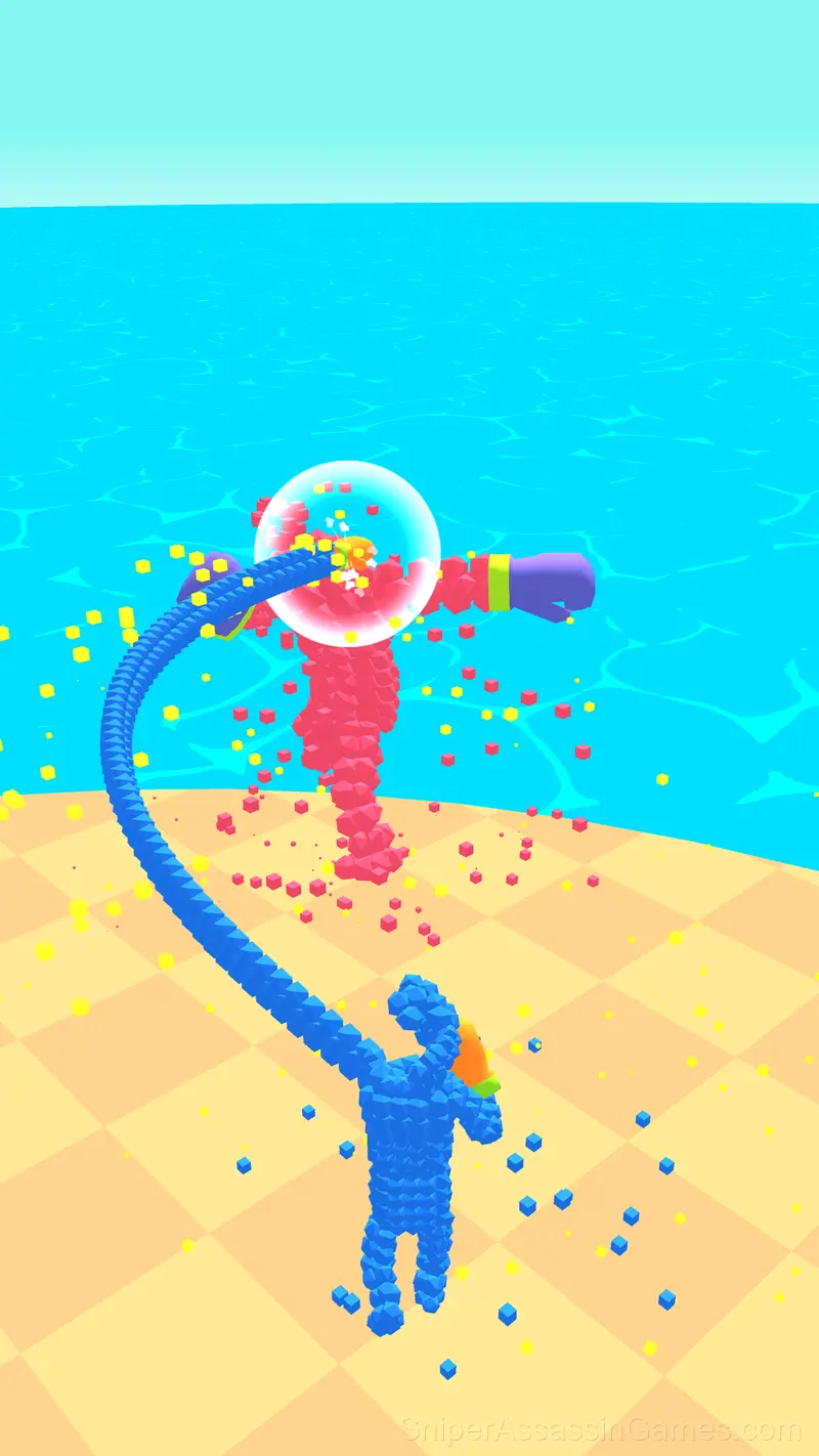 Pixel Boxing: Stickman Clash 3D gameplay screenshot 5