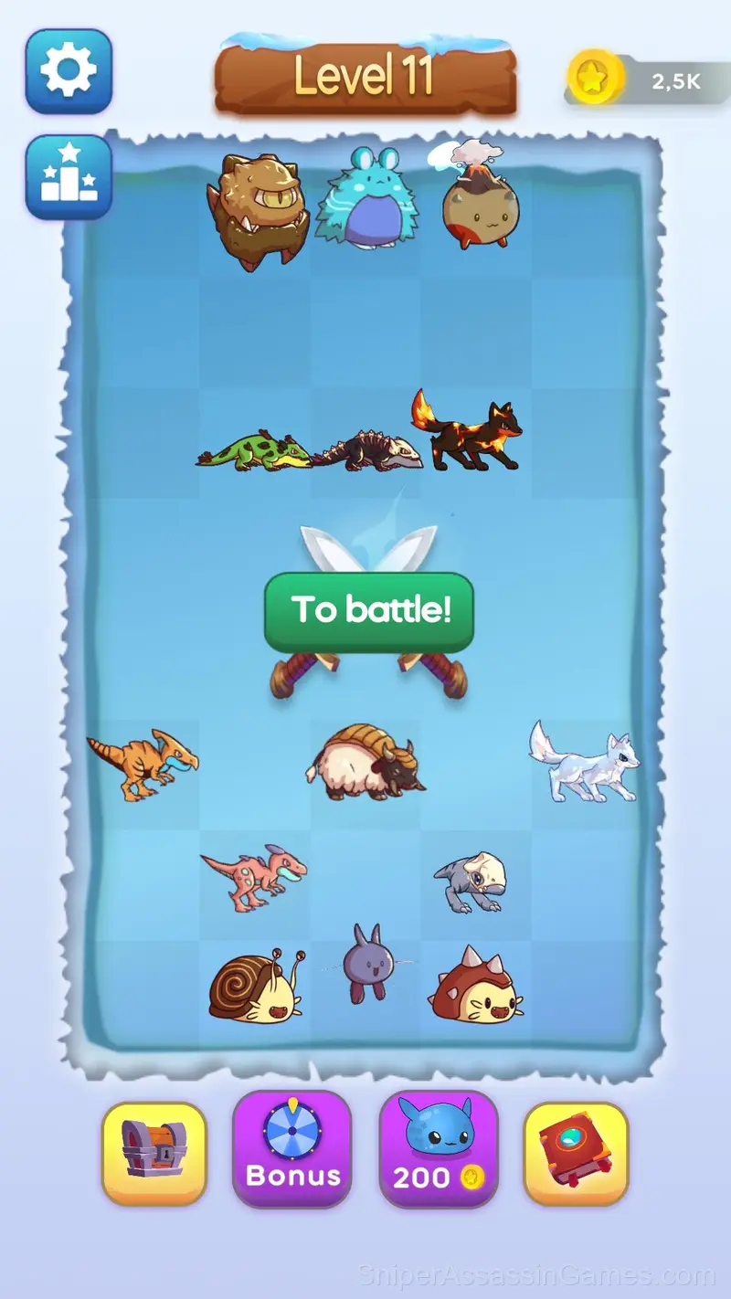 Monster Evolution gameplay screenshot 1