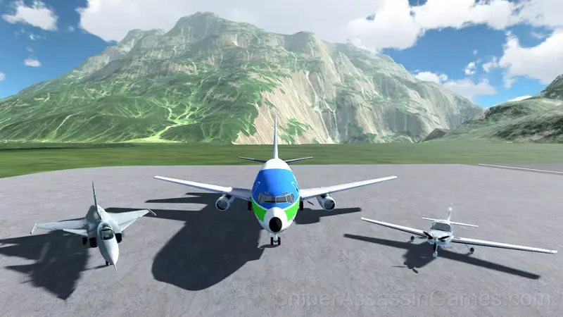 Flight Simulator Shuvali gameplay screenshot 1