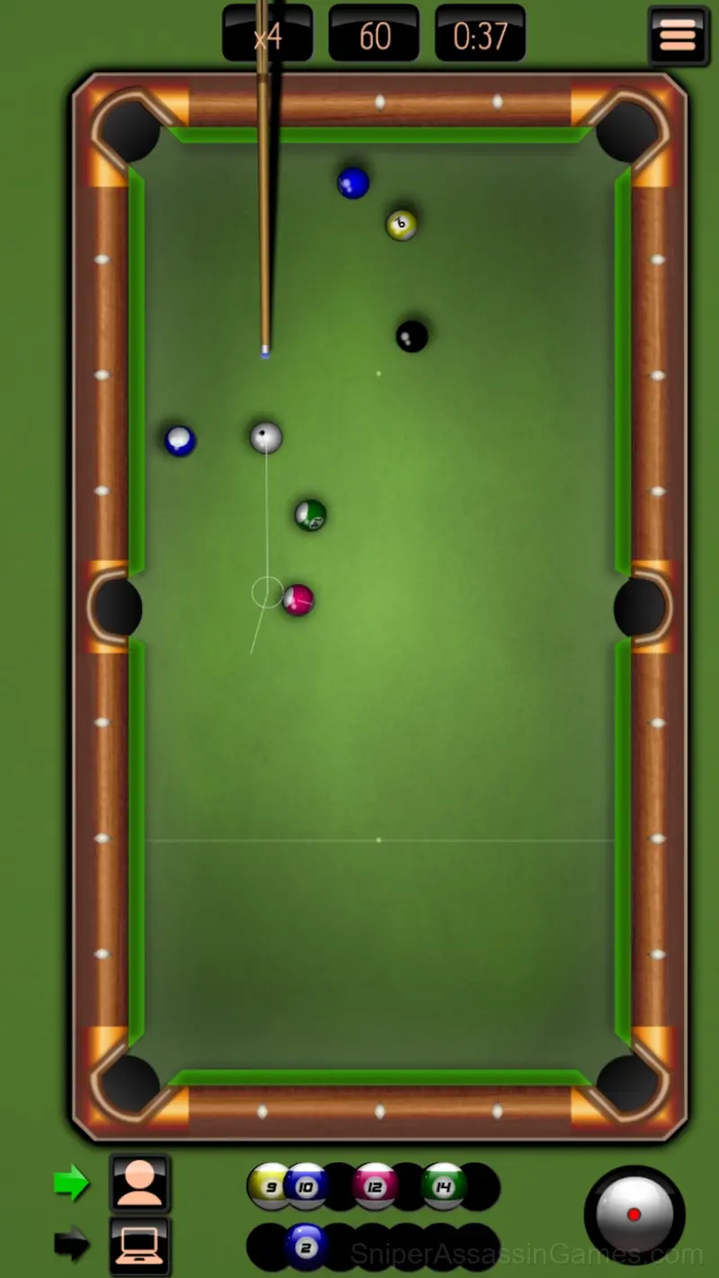 8 Ball Billiards Classic gameplay screenshot 2
