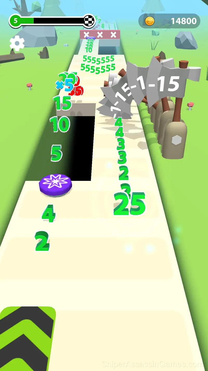 Number Merge gameplay screenshot 2