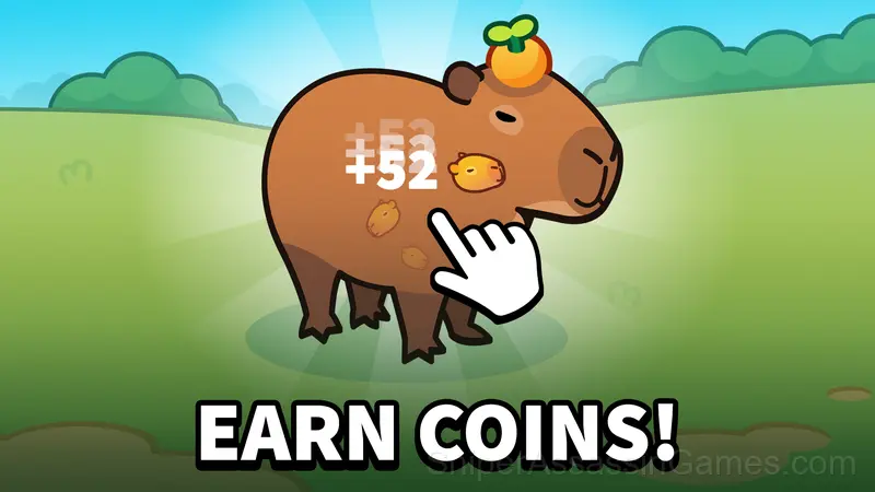 Capybara Evolution: Clicker gameplay screenshot 1