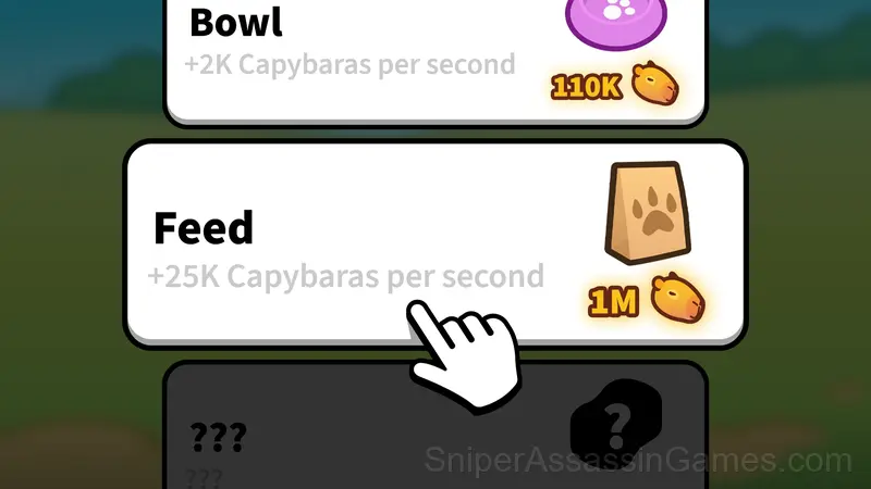 Capybara Evolution: Clicker gameplay screenshot 2