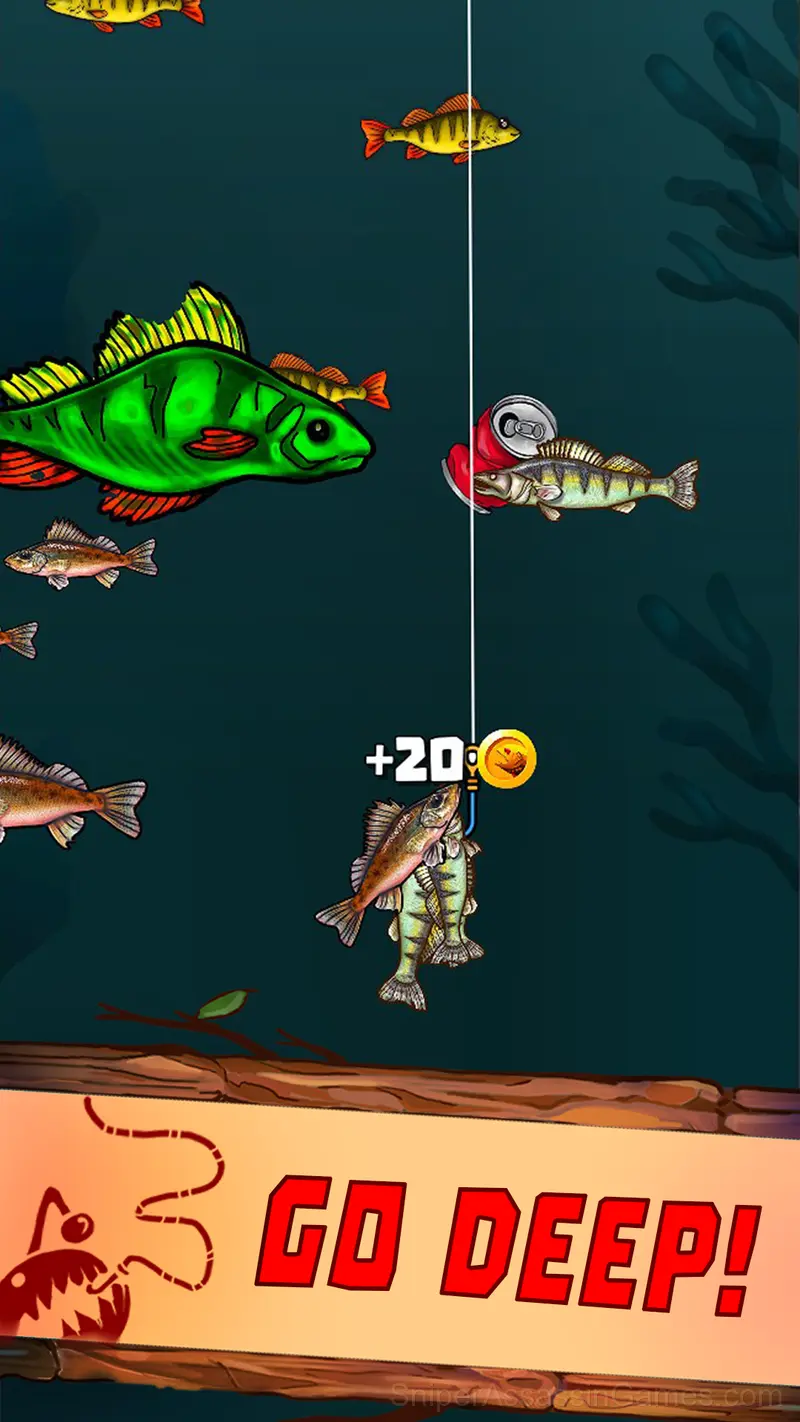 Mutant Fishing gameplay screenshot 2