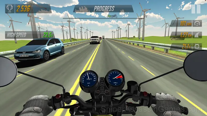 Motorcycle Racer: Road Mayhem gameplay screenshot 3