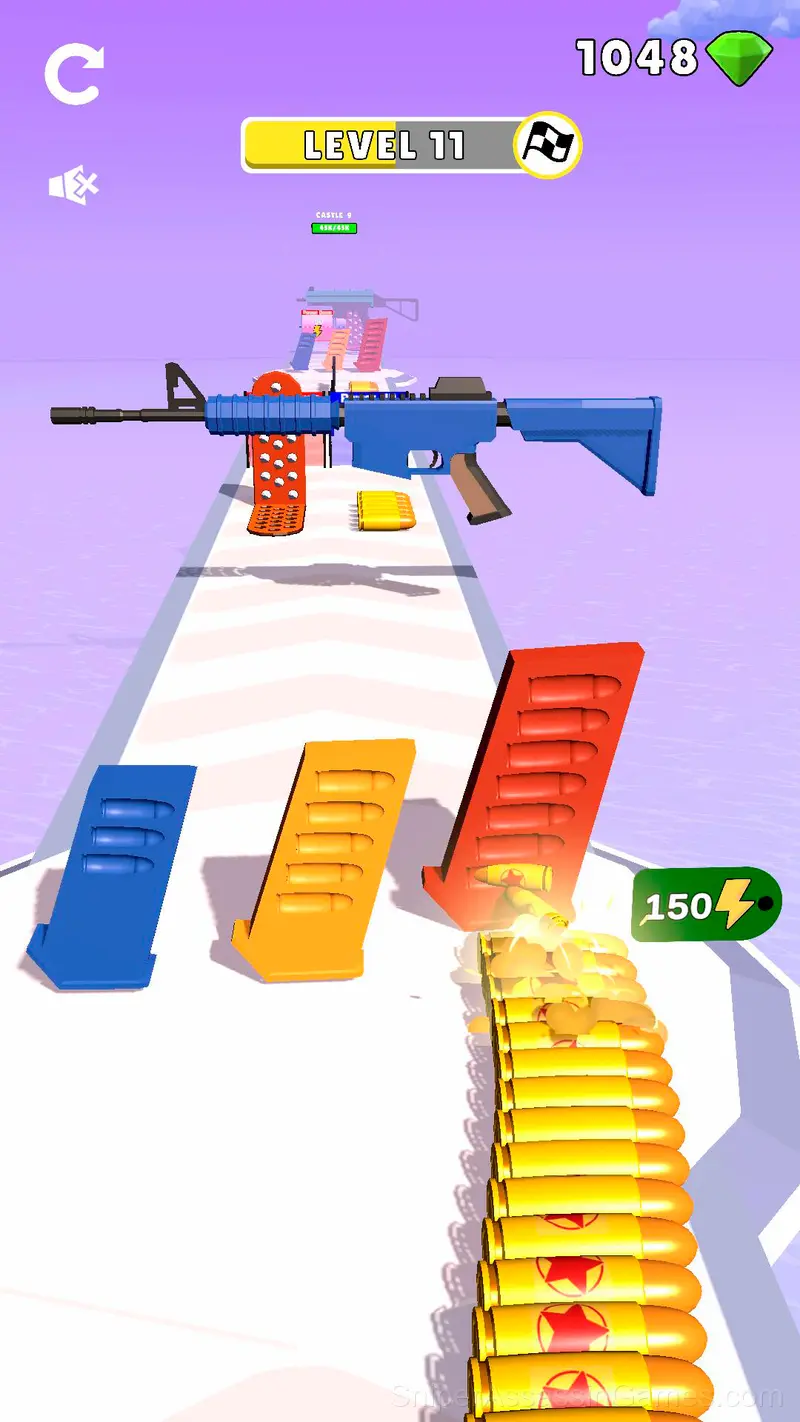 Snake of Bullets: Collect and Shoot! gameplay screenshot 3