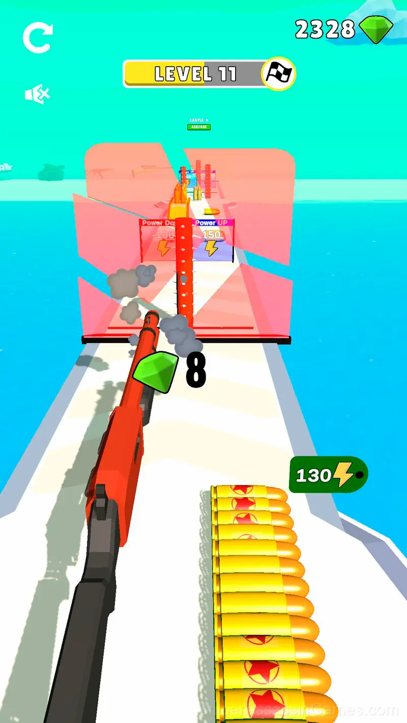 Snake of Bullets: Collect and Shoot! gameplay screenshot 4