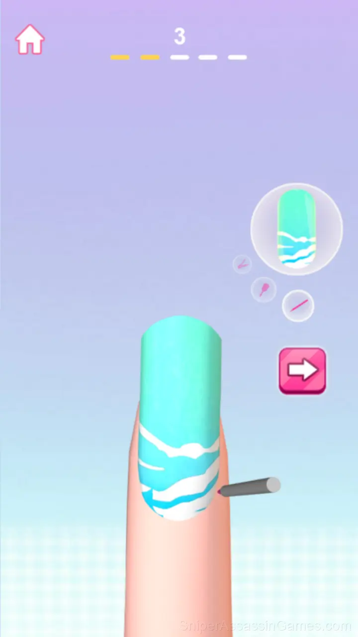 Beauty Nails gameplay screenshot 2