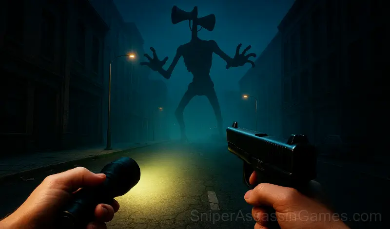 Play Siren Head Escape in the Forest