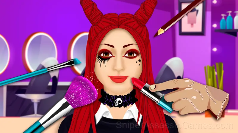 Beauty Salon Wednesday gameplay screenshot 4