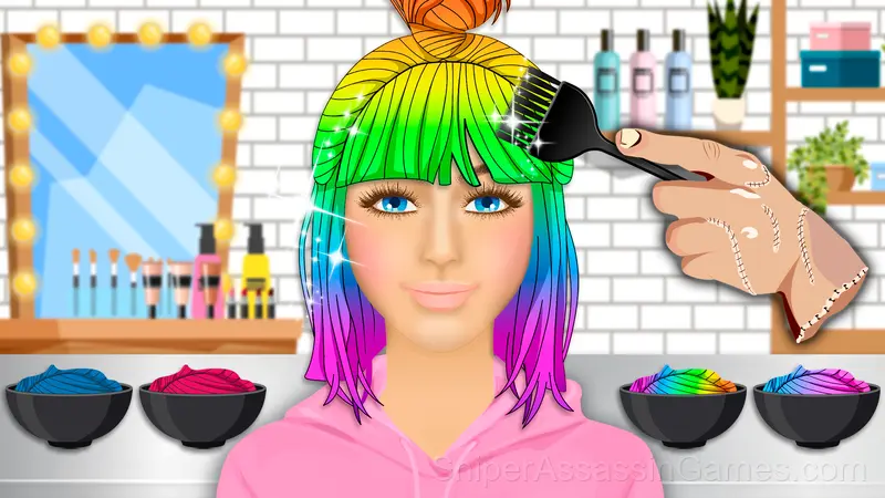 Beauty Salon Wednesday gameplay screenshot 5