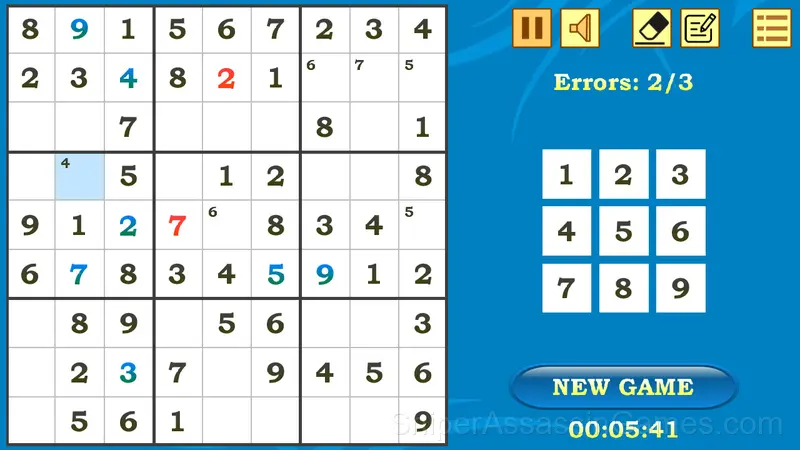 Sudoku for everyone gameplay screenshot 4