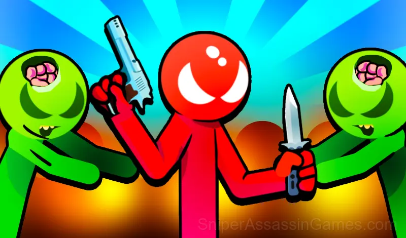 Play Stickman vs Zombies: Stickman Party Warriors