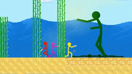 Stickman vs Zombies: Stickman Party Warriors gameplay screenshot 6