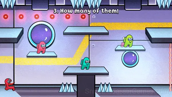 Impostor among us: Escape from prison gameplay screenshot 2