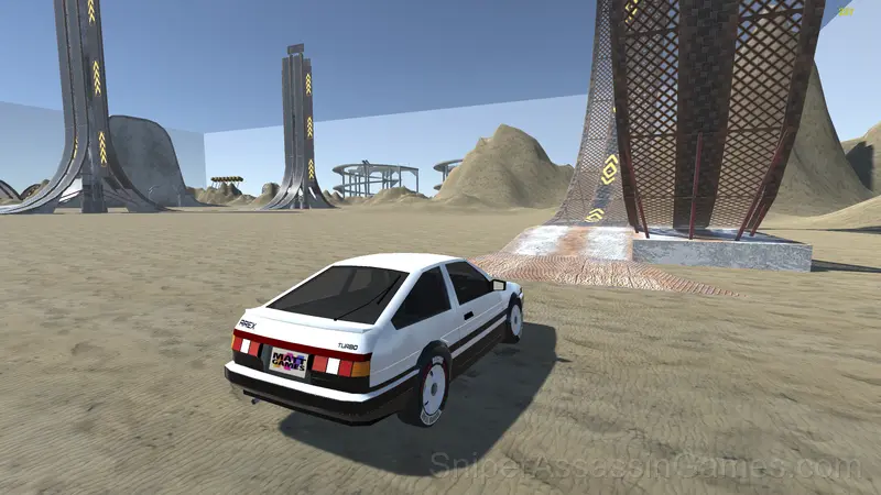 Stunt Car Simulator 3D gameplay screenshot 2