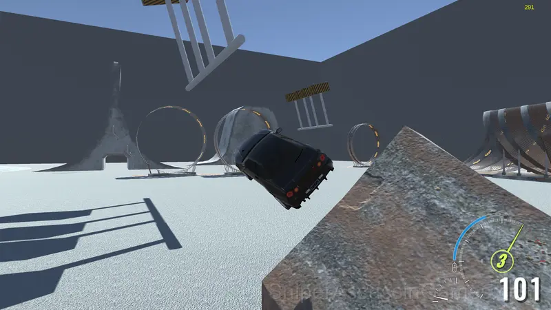 Stunt Car Simulator 3D gameplay screenshot 4