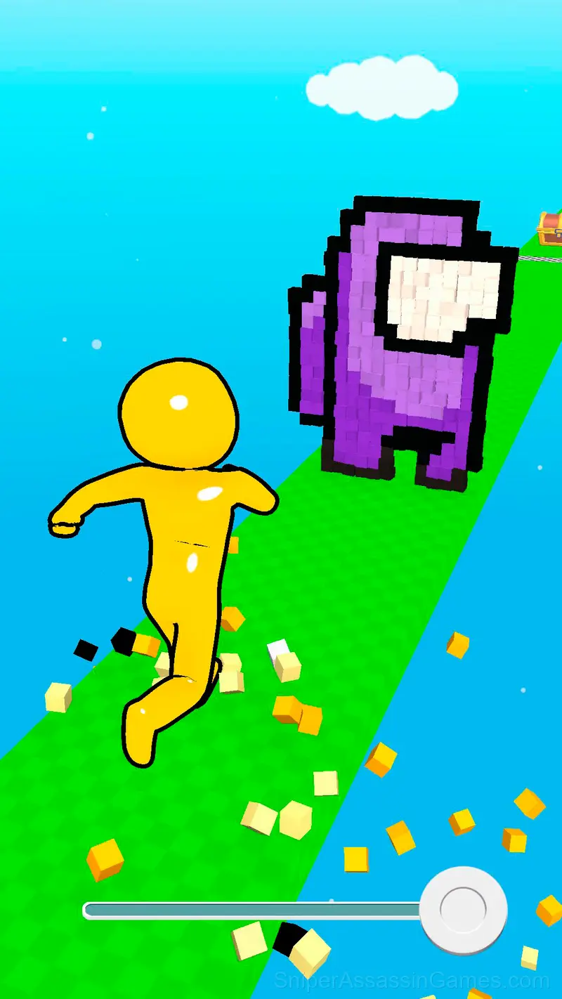 ScaleMan 3D: Play with Size and Run! gameplay screenshot 1