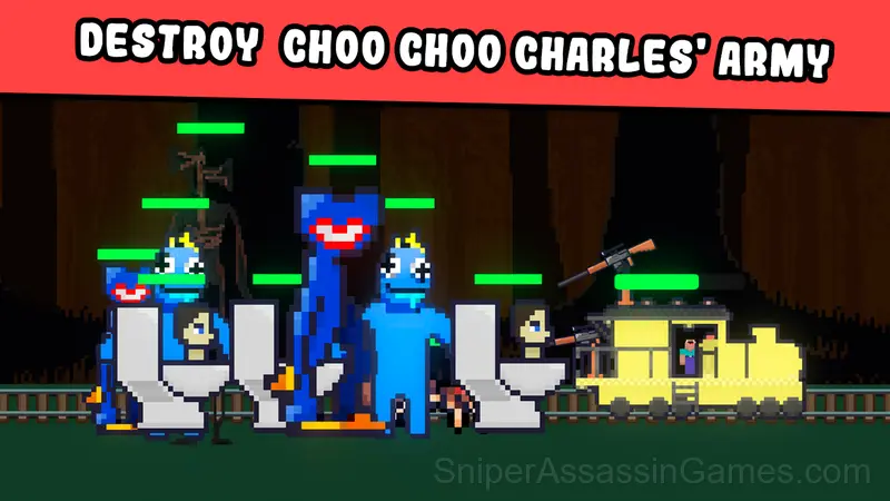 Attack of Charles Chu-Chu and his army gameplay screenshot 4