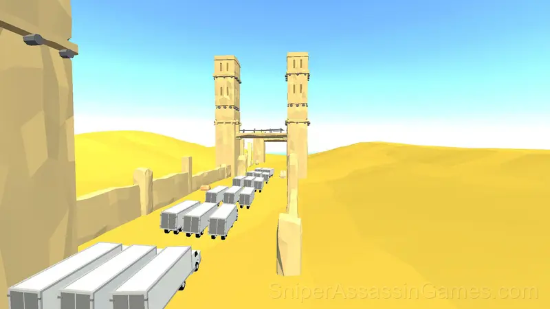 Truck parkour gameplay screenshot 2