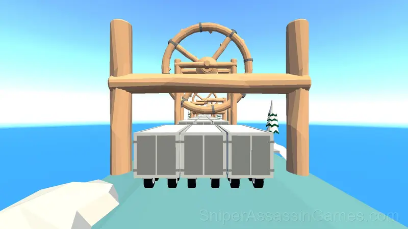 Truck parkour gameplay screenshot 3