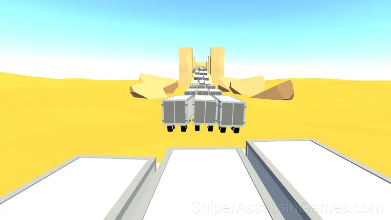 Truck parkour gameplay screenshot 5