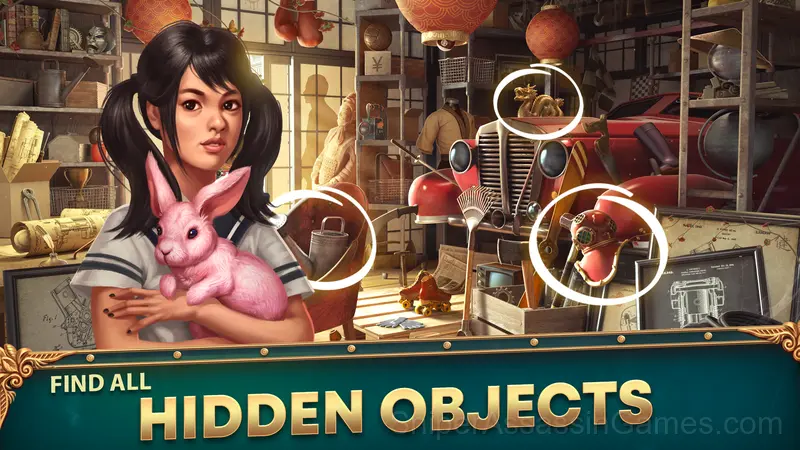 Blackriver Mystery. Hidden Objects gameplay screenshot 1