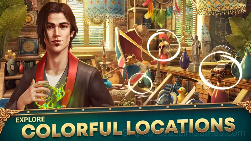 Blackriver Mystery. Hidden Objects gameplay screenshot 2