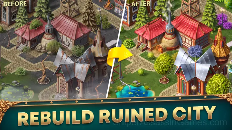 Blackriver Mystery. Hidden Objects gameplay screenshot 3