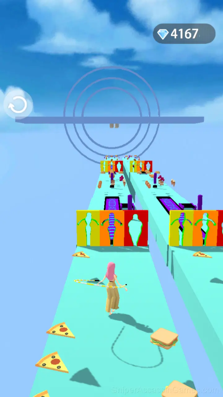 Fitness and Dressing Race gameplay screenshot 2